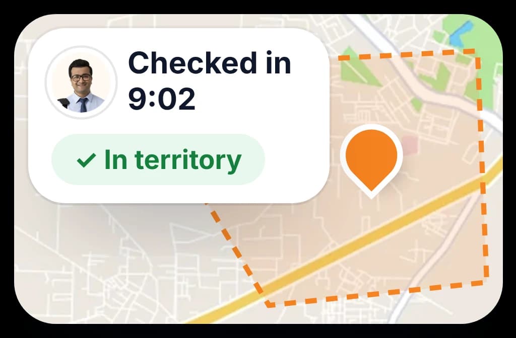 Geo-fenced attendance and location tracking