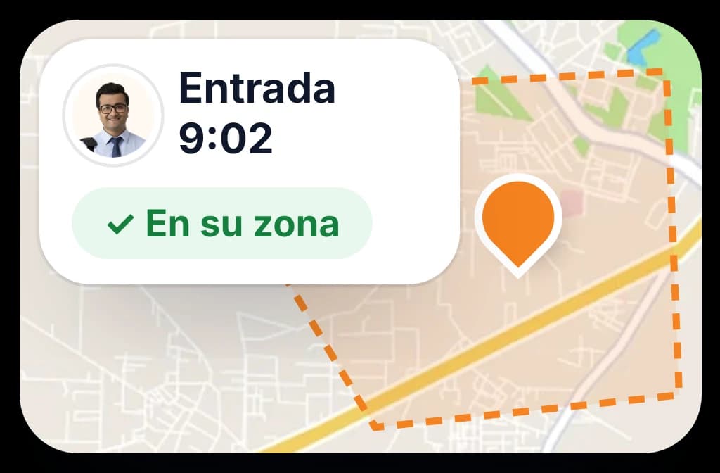 Asistencia con geocerca y rastreo de ubicación