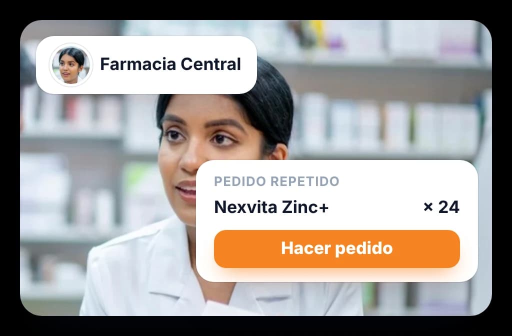 App B2B y de farmacias segment illustration
