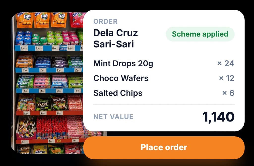 Take orders at every store