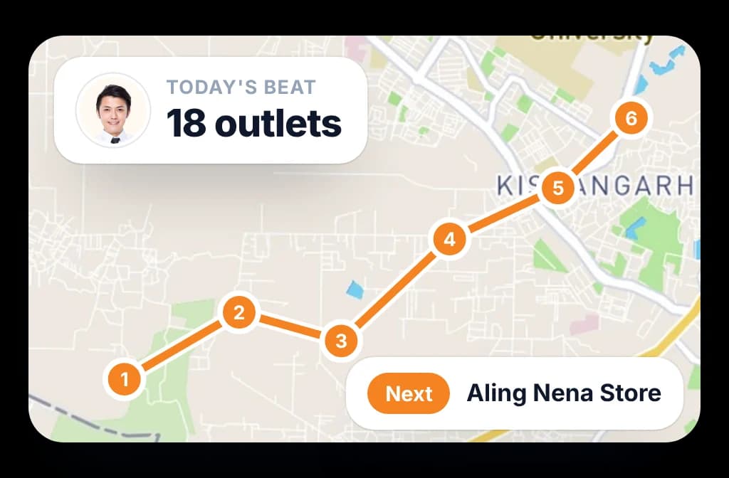Plan beats and routes