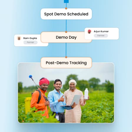 A spot demo in BeatRoute, from scheduling to demo day and tracking the farmers who attended