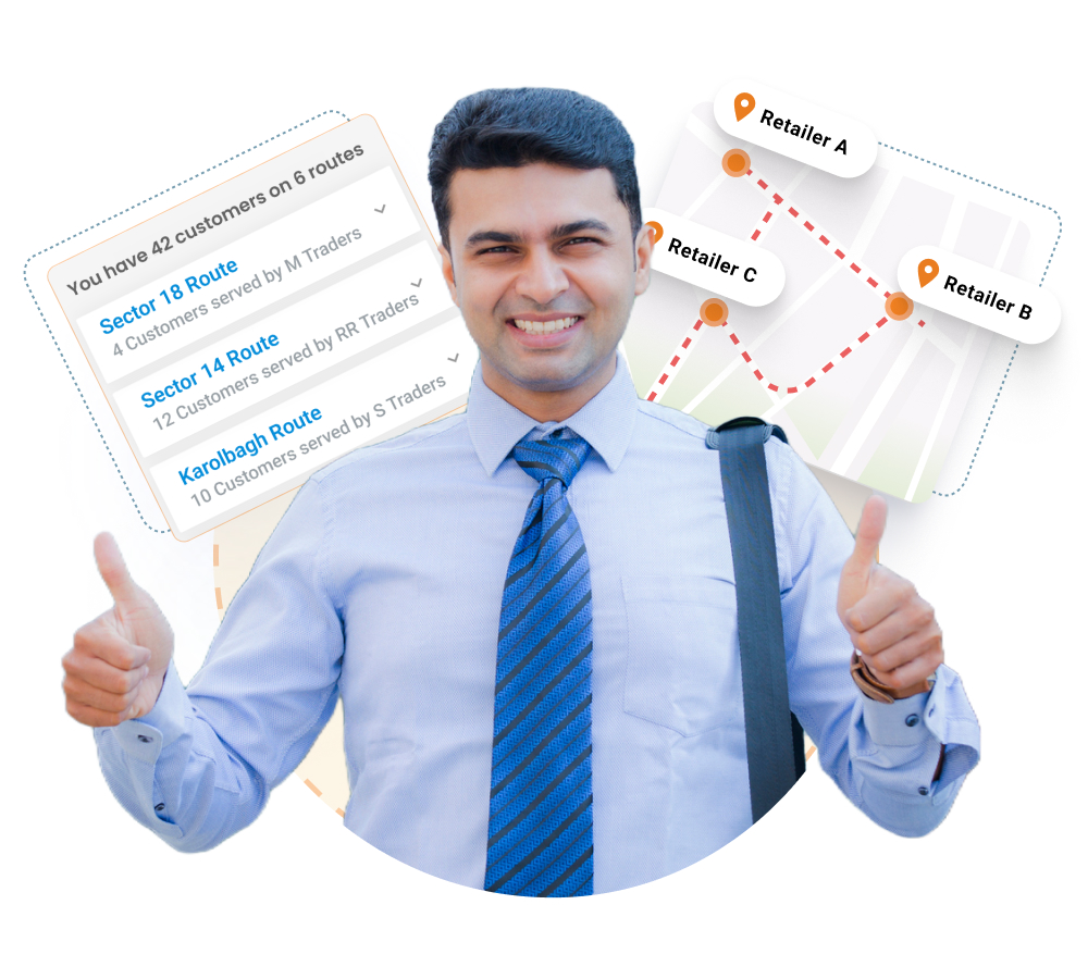 Rutas optimizadas para vender más