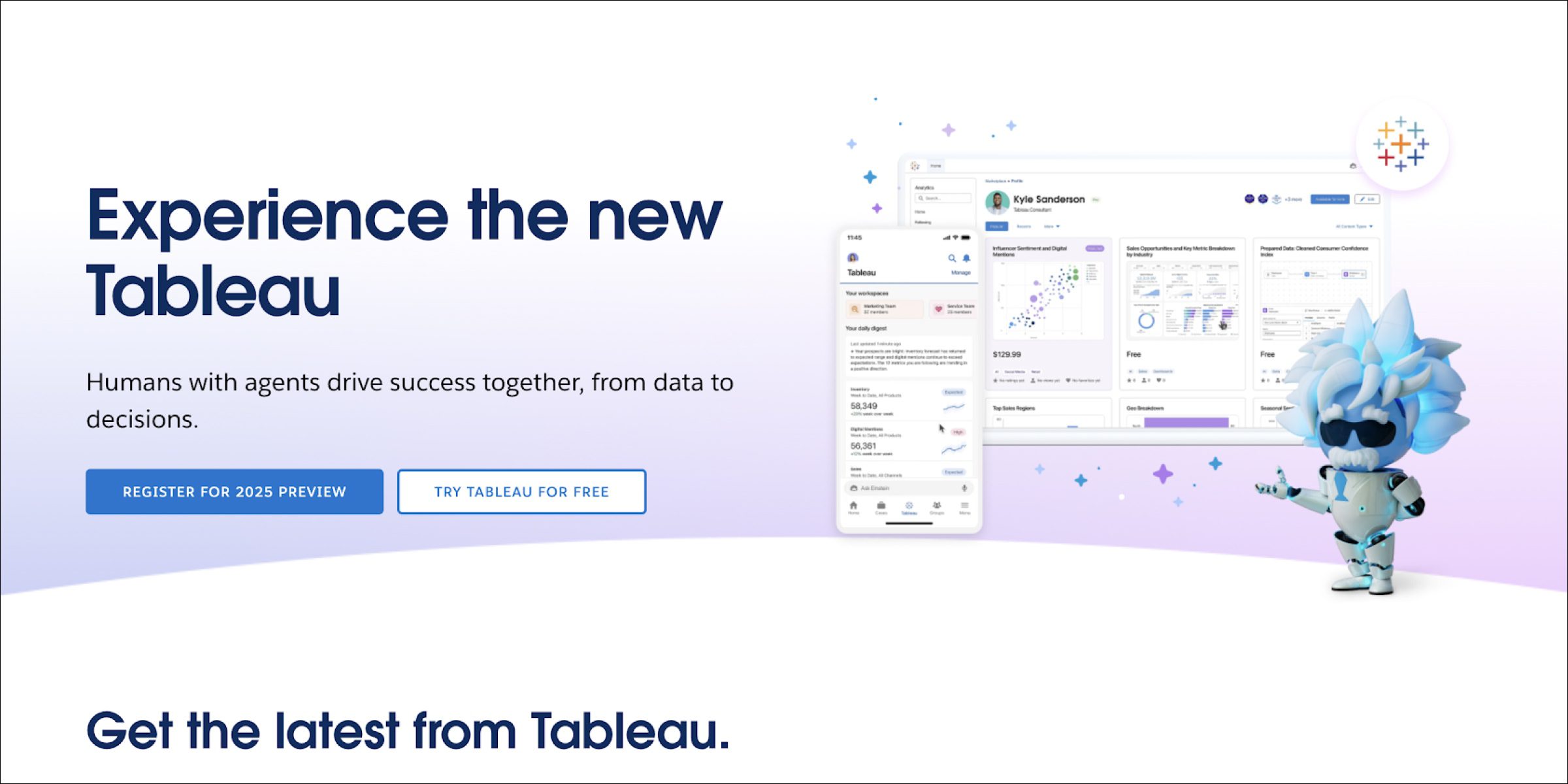 Tableau - 40 Best Field Sales Software in 2025 (Category-Based)