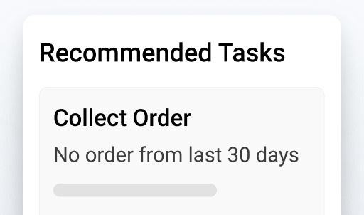 Assign ad hoc tasks to field sales reps 1 - Field Sales App
