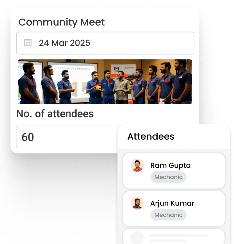 Community Meet 2 - Sales Enablement Platform for Auto Ancillary Industry