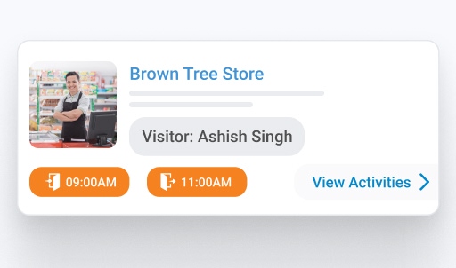 Mark attendance with geo tagged time logs - Field Sales App