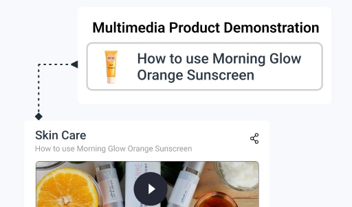Provide access to learning content and product updates - Visual Merchandising