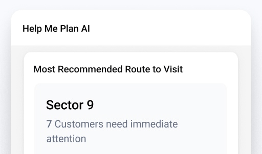 Use AI to prioritize stores with the highest impact - Field Sales App