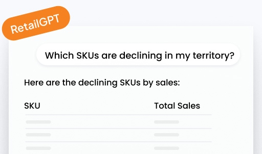 Use Conversational AI to analyse data via chat interface 1 - Field Sales App