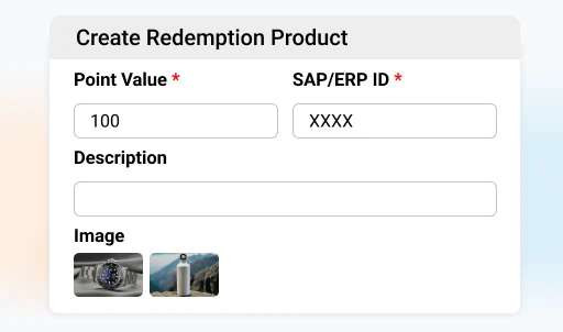 Define redemptions cashback gift cards or catalog - Loyalty Management Software