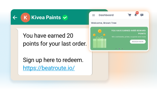 enable onboarding via whatsapp or pwa 1 - Loyalty Management Software