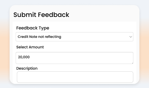 let customers submit surveys give feedback and track issue resolution - Retailer App