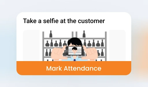 track attendance grooming via gps tagged selfie check ins - Product Promoter App