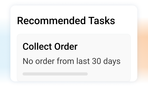 assign ad hoc tasks to field sales reps - Field Sales App