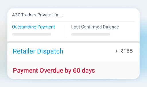 collect payments and track outstanding dues - Field Sales App