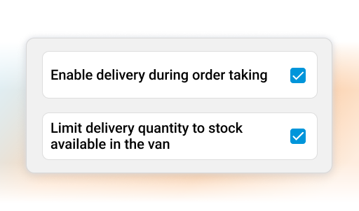 design order flows for pre sales as well as van sales scenarios - Order AI Agent