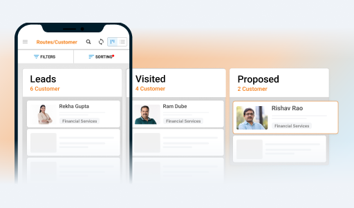 improve pipeline conversion with lead management - Field Sales App