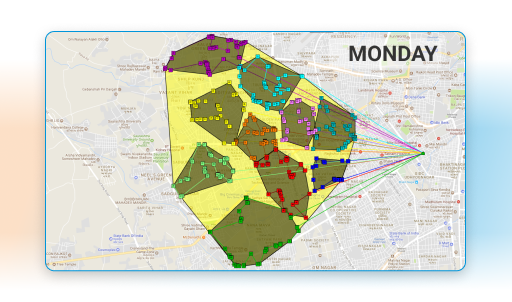 optimize routes to reduce missed visits and ensure compliance - Visit Planning