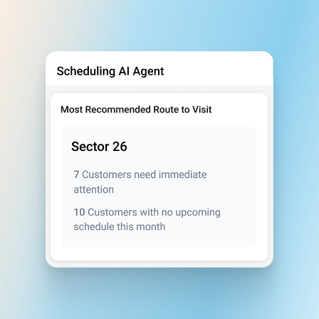 3 eliminate guesswork with help me plan ai - Sales Enablement Platform for Consumer Durables Industry