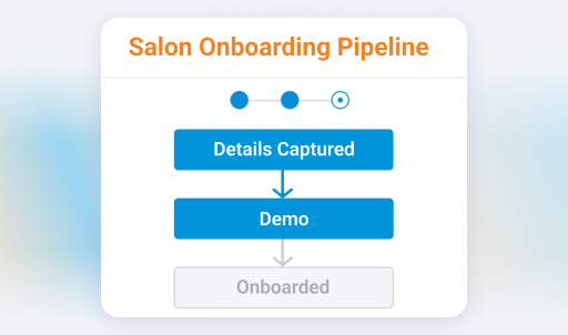 salon technicians - Sales Enablement Platform for Cosmetics Industry