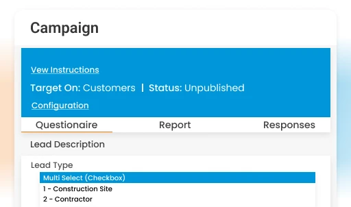 Capture leads details based on each lead type and sub type 1 - Lead Management