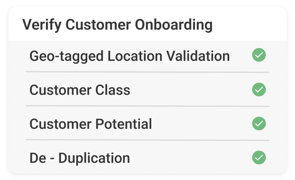 verify 1 - Customer Onboarding