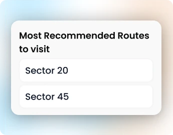 Scheduling AI Agent — recommended routes